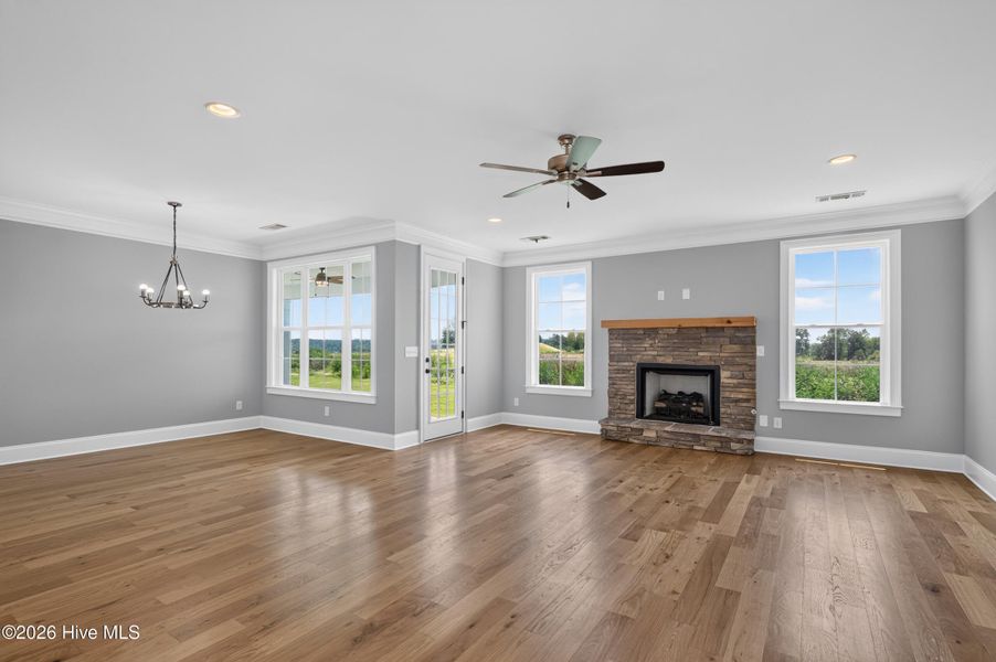 Spacious, unfurnished interior of a new home in Highland Lakes, Evans (Image 52).