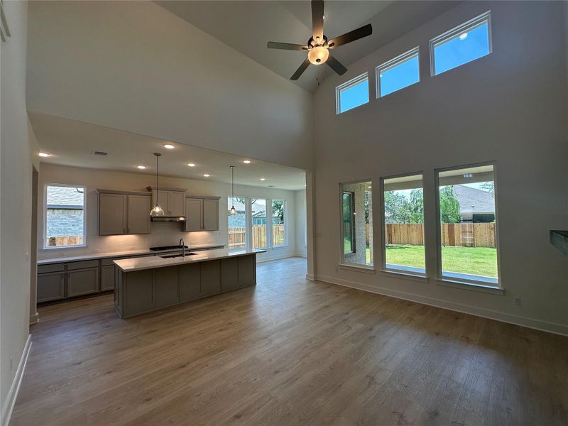 From Family Room to Open Concept Kitchen