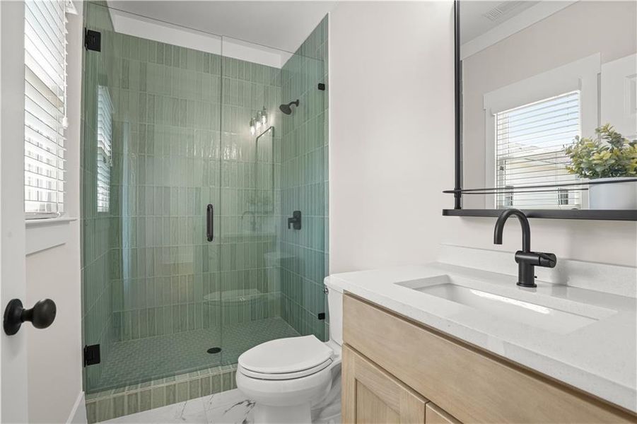 Furnished interior view inside a new home in , Scottdale (Image 49).