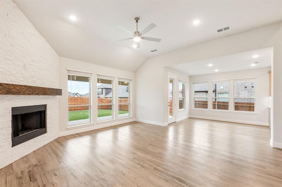 Spacious, unfurnished interior of a new home in Hayes Crossing, Midlothian (Image 18). Spacious, unfurnished interior of a new home in Hayes Crossing, Midlothian (Image 18).