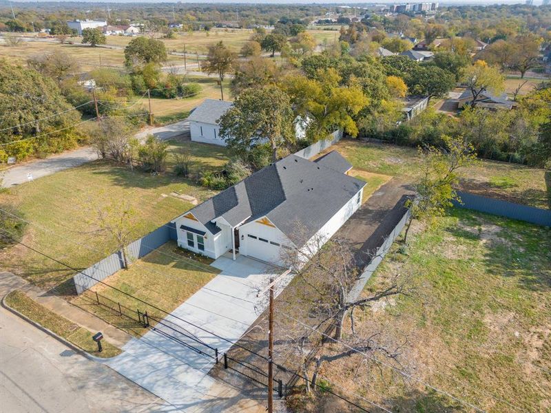 View of subject property