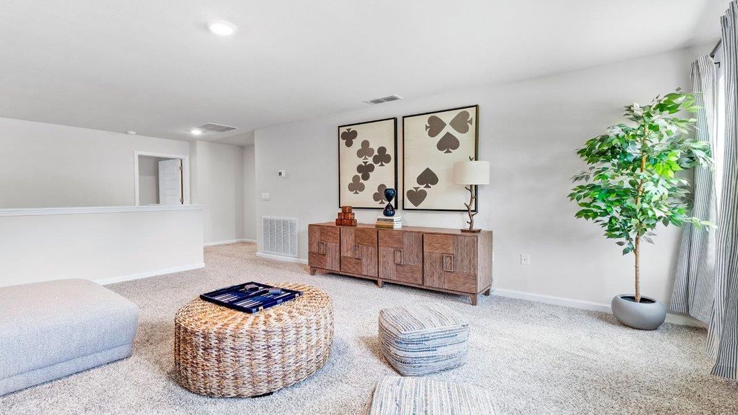 Furnished interior view inside a new home in Pine Dove Estates, Tallahassee (Image 25).