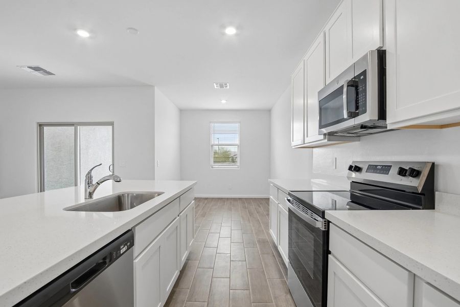 Kitchen and dining