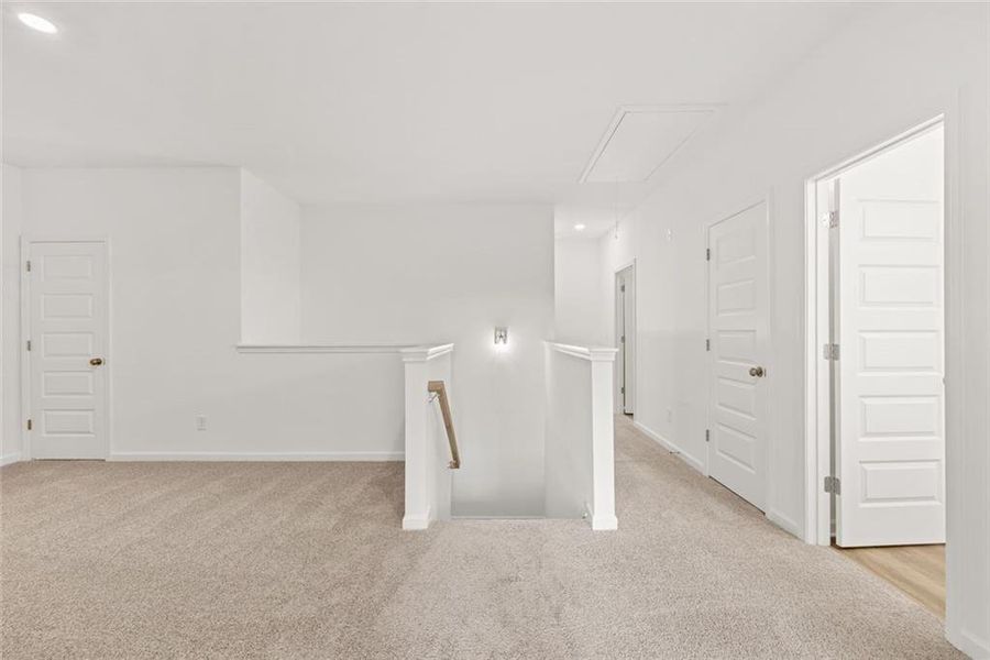 Spacious, unfurnished interior of a new home in , Loganville (Image 18). Spacious, unfurnished interior of a new home in , Loganville (Image 18).