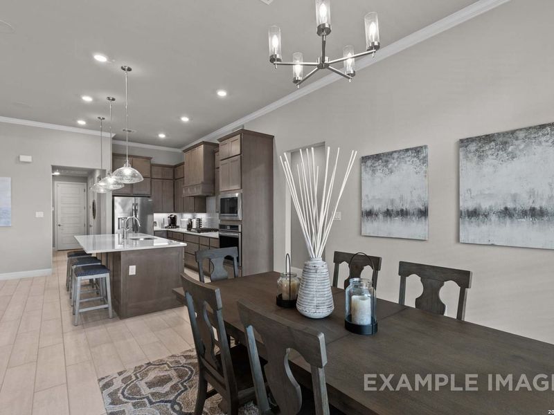 Furnished interior view inside a new home in The Reserve at Potranco Oaks, Castroville (Image 26).