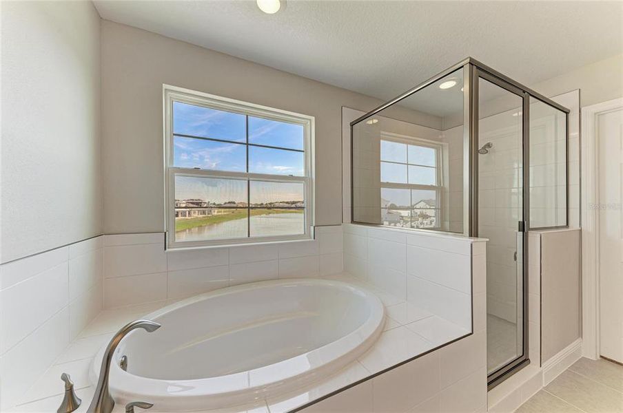 Furnished interior view inside a new home in Mirada, San Antonio (Image 10).