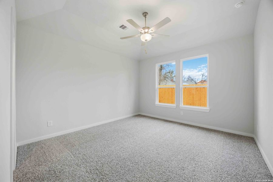 Spacious, unfurnished interior of a new home in Katzer Ranch, Converse (Image 12). Spacious, unfurnished interior of a new home in Katzer Ranch, Converse (Image 12).