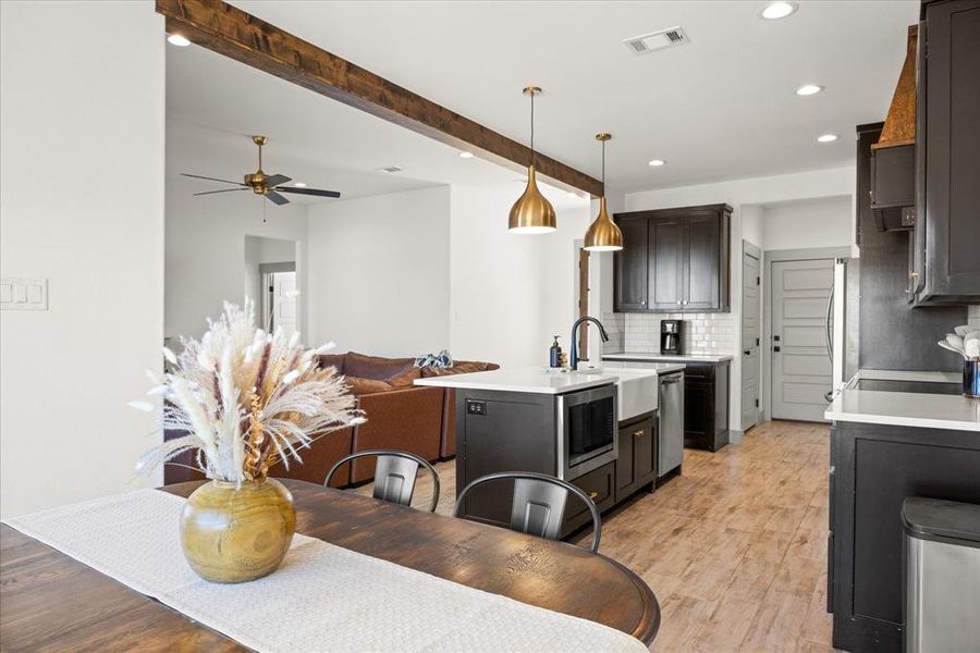 Furnished interior view inside a new home in , Tolar (Image 13). Furnished interior view inside a new home in , Tolar (Image 13).