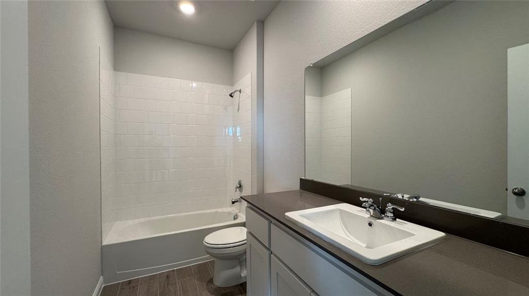 Furnished interior view inside a new home in The Canyons, Keene (Image 9).