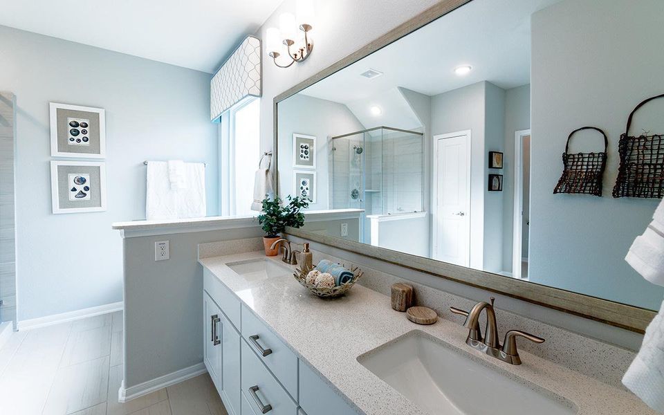 Furnished interior view inside a new home in Sunterra, Katy (Image 17). Furnished interior view inside a new home in Sunterra, Katy (Image 17).