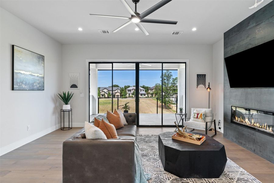 Finish out potential from same builder.