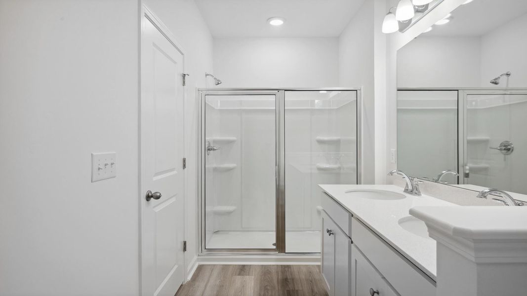 Furnished interior view inside a new home in , Summerville (Image 7).