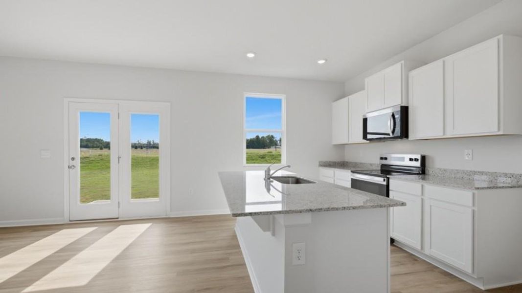 Furnished interior view inside a new home in Northberry, Rome (Image 6).