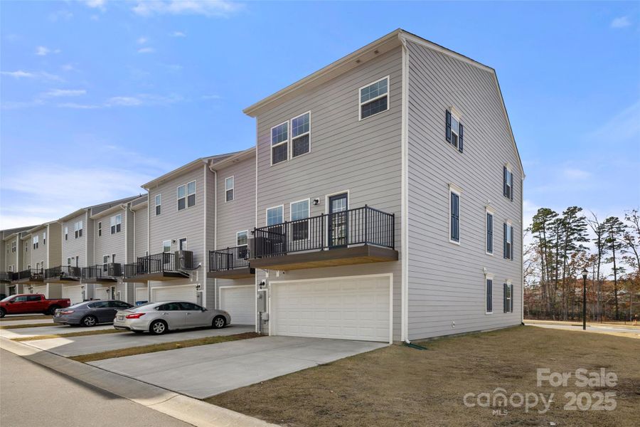 Exterior details and patio area of a home in , Matthews (Image 3).