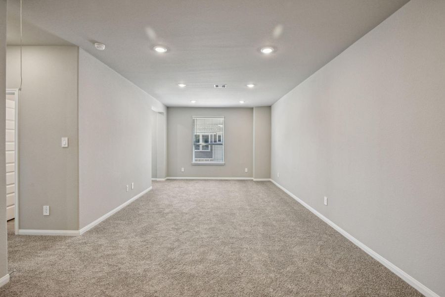 Spacious, unfurnished interior of a new home in Spring Brook Village - Luxe Series, Houston (Image 25).