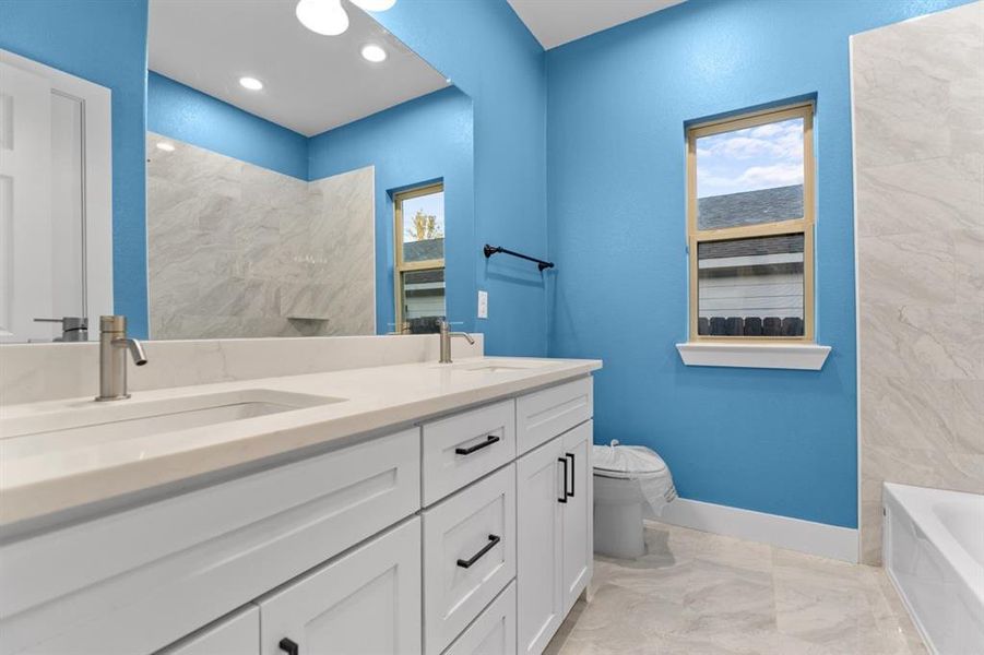 Furnished interior view inside a new home in , Bonham (Image 7).