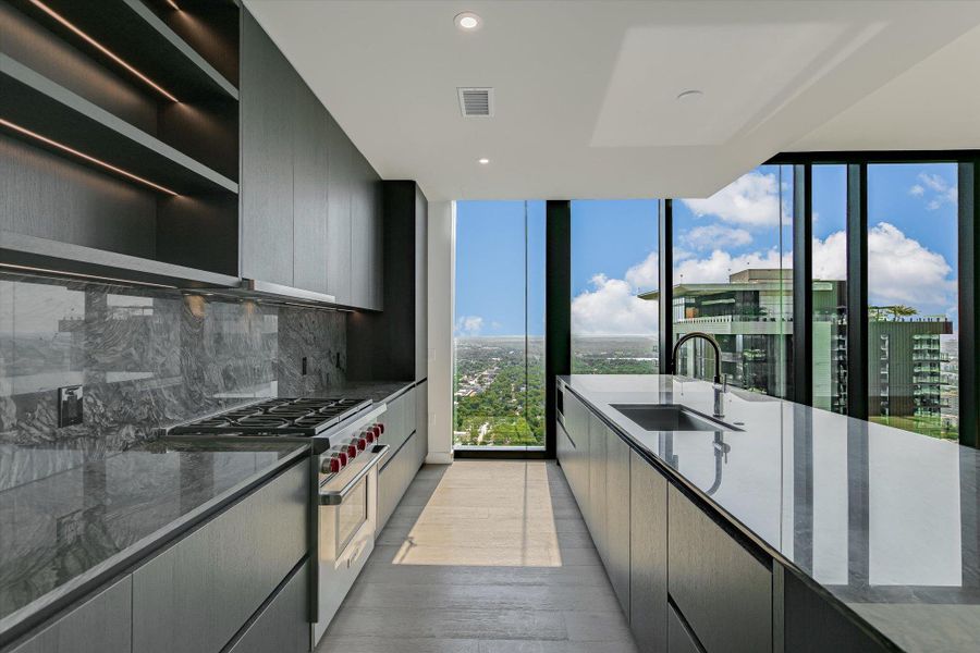 Furnished interior view inside a new home in The Modern Austin Residences, Austin (Image 12).