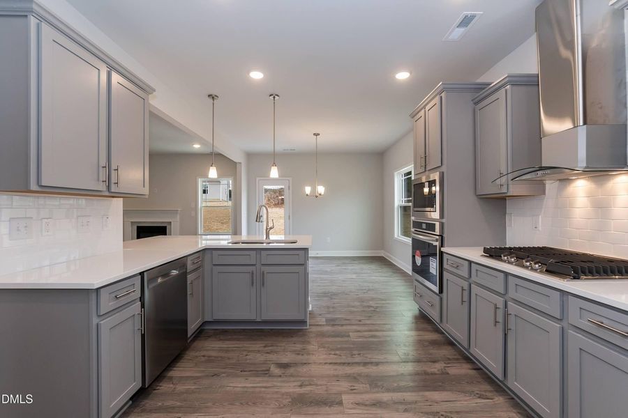 Furnished interior view inside a new home in Charlotte's Ridge, Middlesex (Image 6).