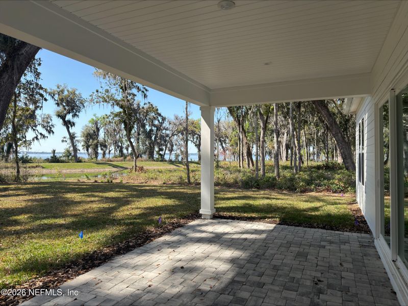 Exterior details and patio area of a home in , St. Johns (Image 3).