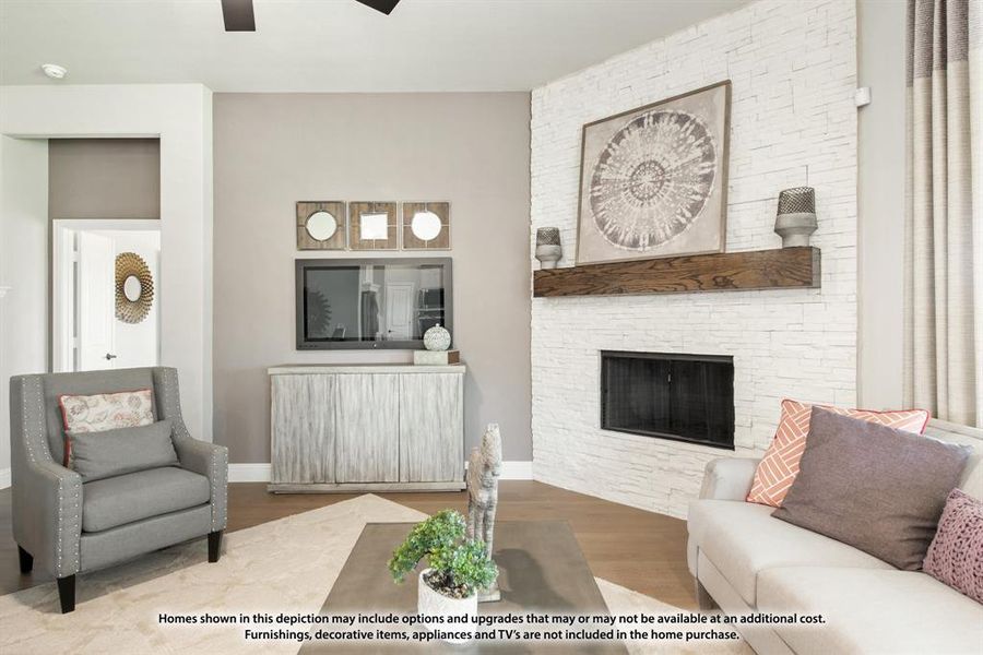 Furnished interior view inside a new home in Glenbrook, Red Oak (Image 9). Furnished interior view inside a new home in Glenbrook, Red Oak (Image 9).