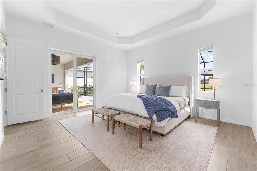 Furnished interior view inside a new home in , Punta Gorda (Image 30).
