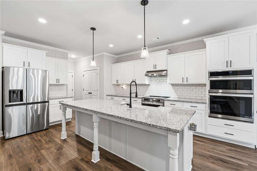 Furnished interior view inside a new home in , Covington (Image 19).