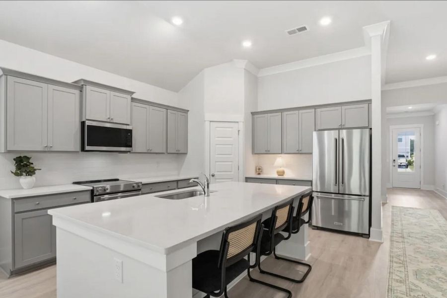 Furnished interior view inside a new home in Sheep Island, Summerville (Image 14).