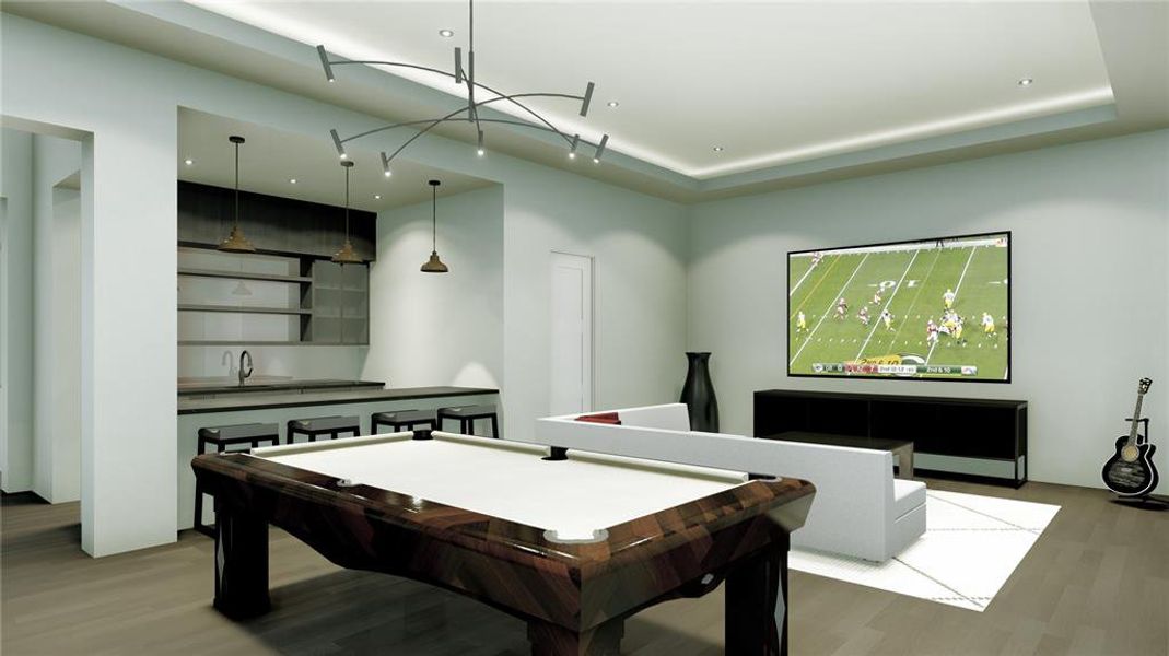 Furnished interior view inside a new home in , Argyle (Image 6).