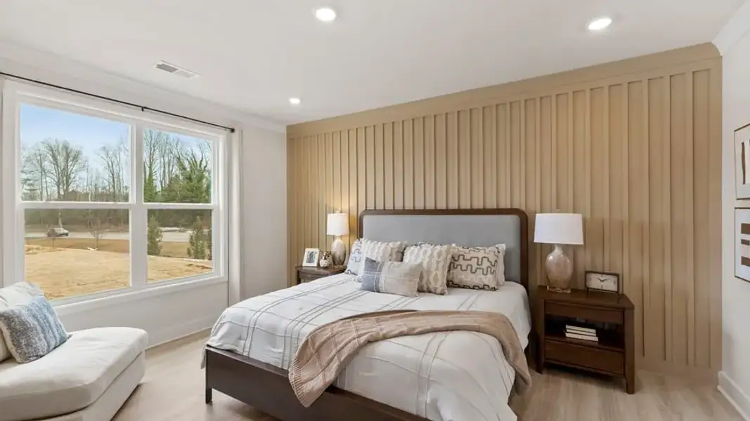 Furnished interior view inside a new home in Cottonwood Ridge, Piedmont (Image 28).