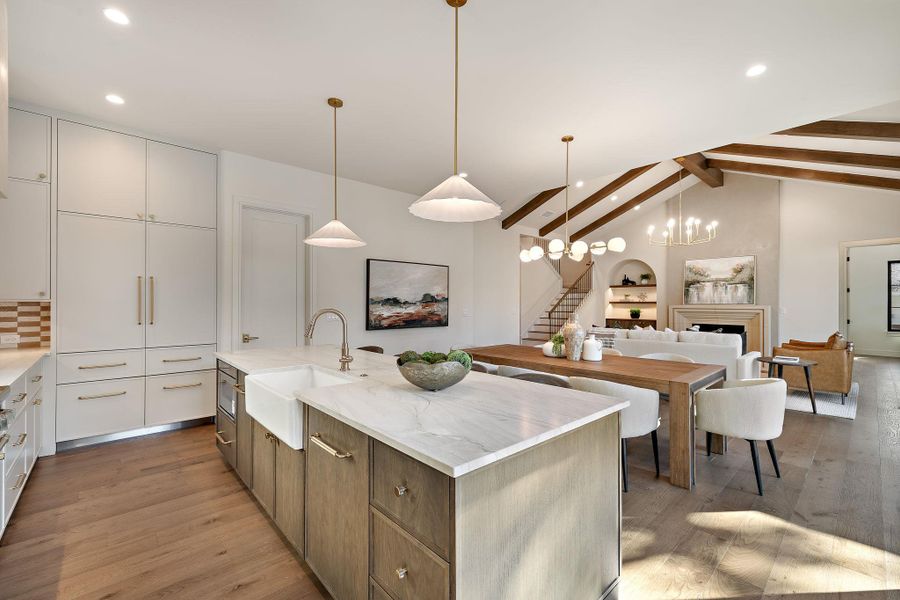 Furnished interior view inside a new home in , Austin (Image 16).