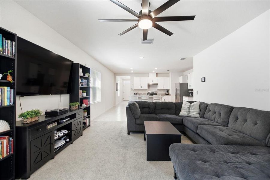 Furnished interior view inside a new home in Pelham Park, Deland (Image 6).