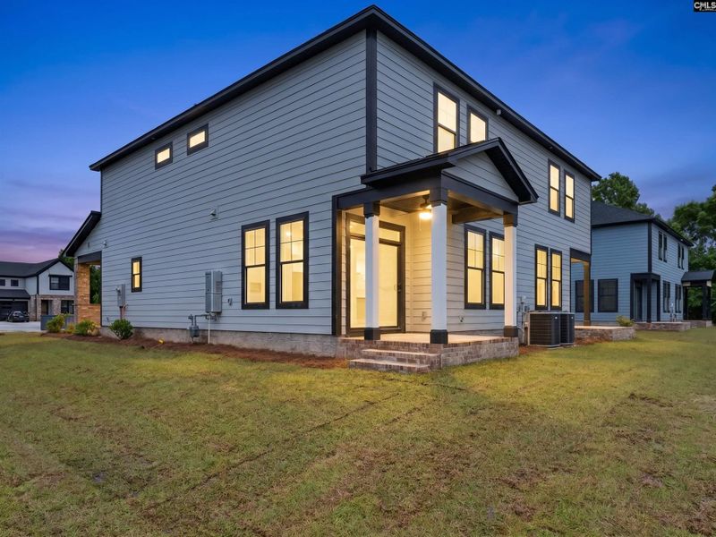 Exterior details and patio area of a home in Dunbar Village, Cayce (Image 24).