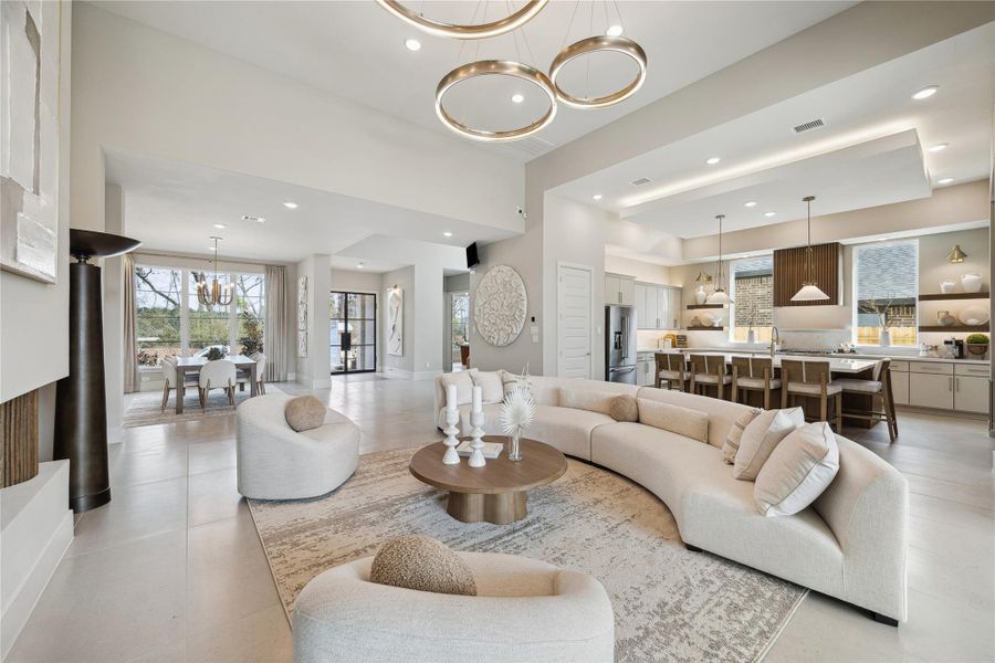 Model home staged image. Features, selections and colors may vary.