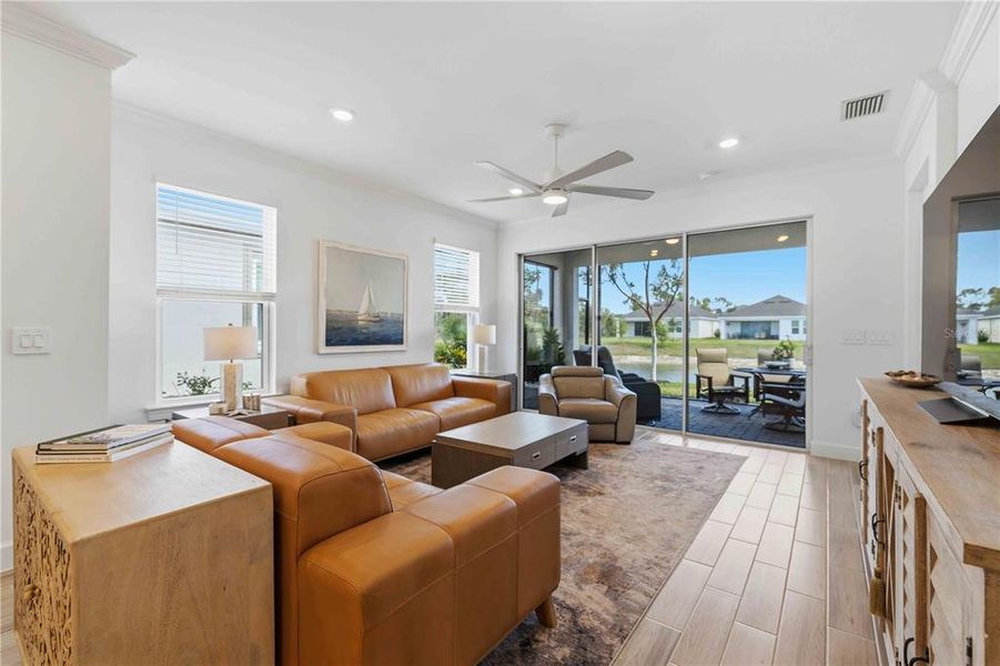 Furnished interior view inside a new home in , Port Charlotte (Image 7).