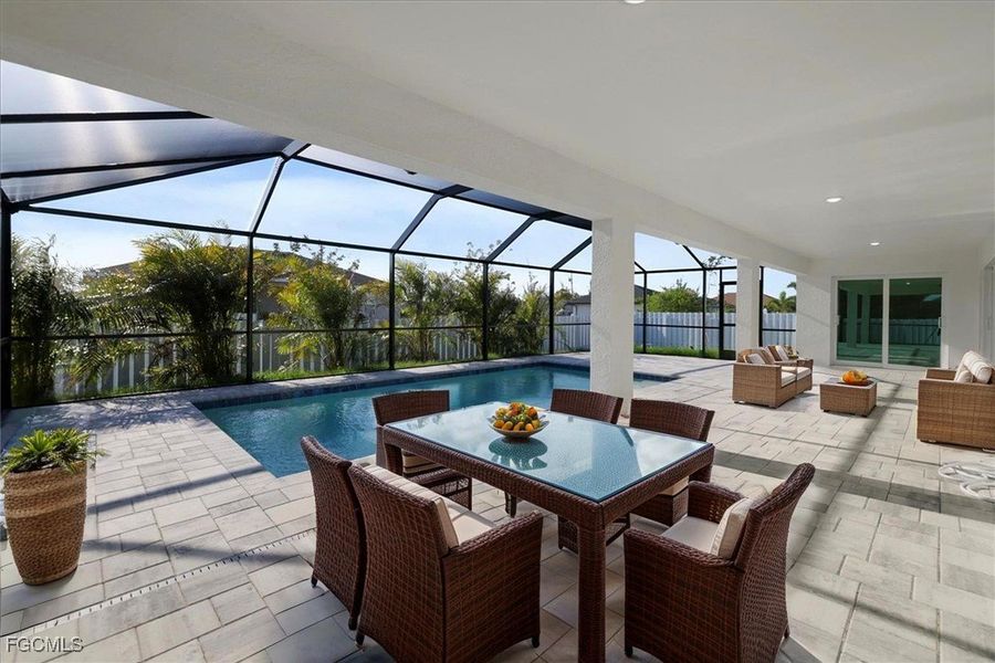 Furnished interior view inside a new home in Cape Coral, Cape Coral (Image 5). Furnished interior view inside a new home in Cape Coral, Cape Coral (Image 5).