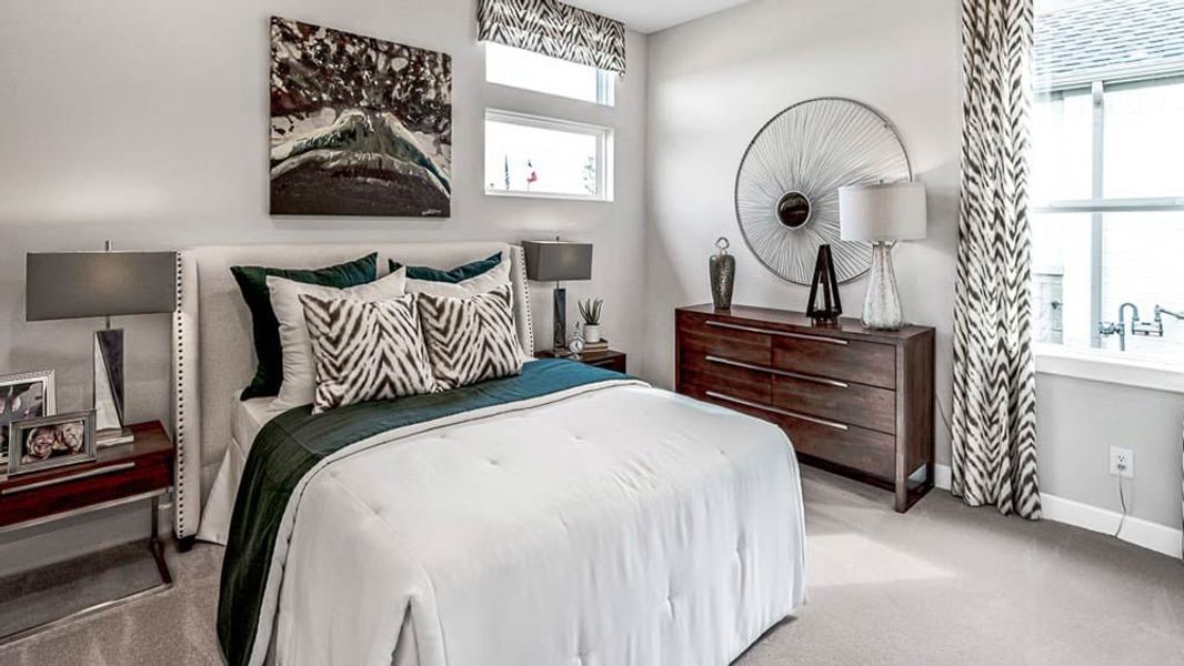 Representative furnished interior of a home built from the Regatta by Taylor Morrison in Avalon at Friendswood, Friendswood (Image 5).