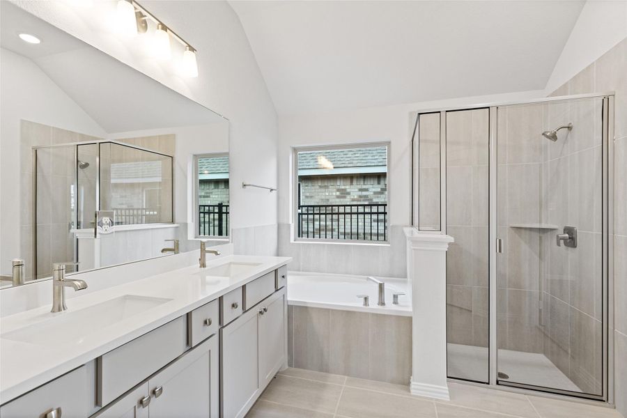 Furnished interior view inside a new home in Sunterra, Katy (Image 13). Furnished interior view inside a new home in Sunterra, Katy (Image 13).