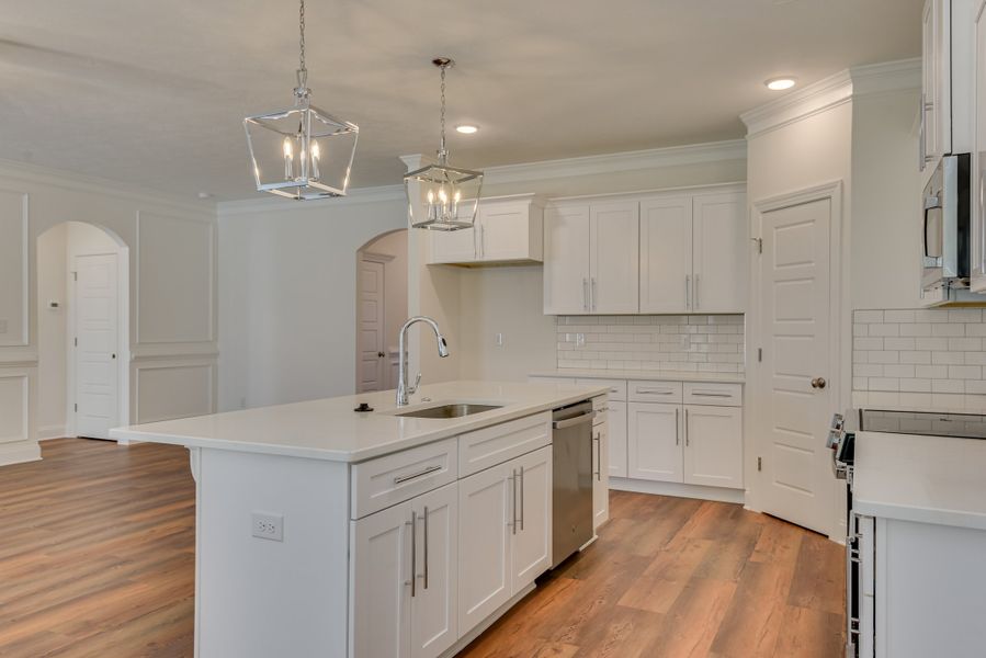 Furnished interior view inside a new home in The Sanctuary, Aiken (Image 7).