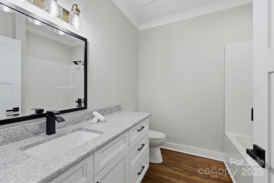 Furnished interior view inside a new home in , Morganton (Image 7).
