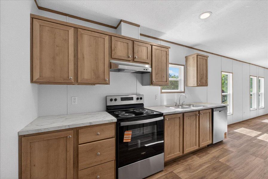 Furnished interior view inside a new home in , Cross (Image 6). Furnished interior view inside a new home in , Cross (Image 6).