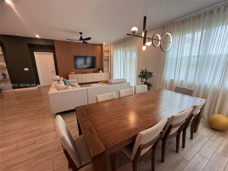 Furnished interior view inside a new home in Tradition, Port St. Lucie (Image 44).