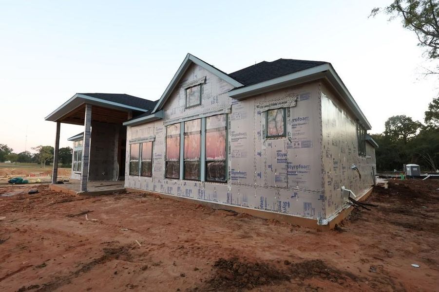 In-progress construction of a new home in Briarley, Montgomery, TX (Image 9).