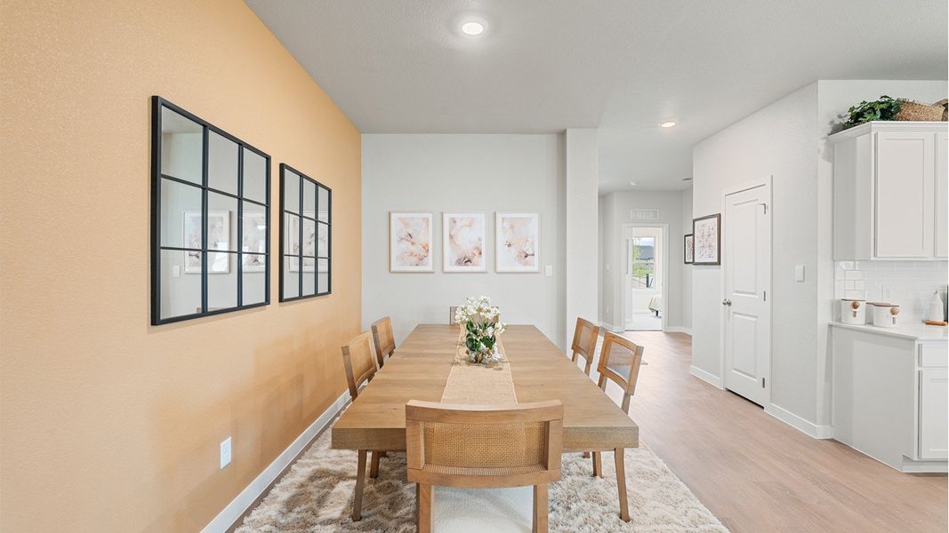 Furnished interior view inside a new home in The Lakes Northwest, Corpus Christi (Image 8). Furnished interior view inside a new home in The Lakes Northwest, Corpus Christi (Image 8).