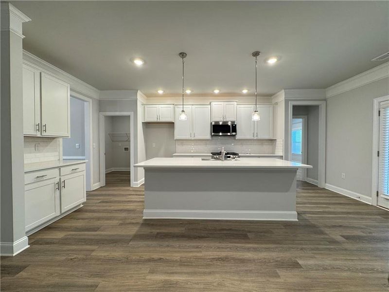 Furnished interior view inside a new home in Tuscany Hills, Douglasville (Image 4). Furnished interior view inside a new home in Tuscany Hills, Douglasville (Image 4).