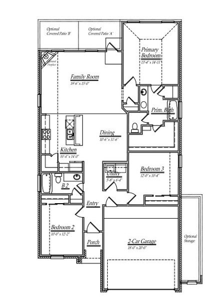 2D floor plan layout of this home in Sheldon Ridge, Houston, TX (Image 3). 2D floor plan layout of this home in Sheldon Ridge, Houston, TX (Image 3).
