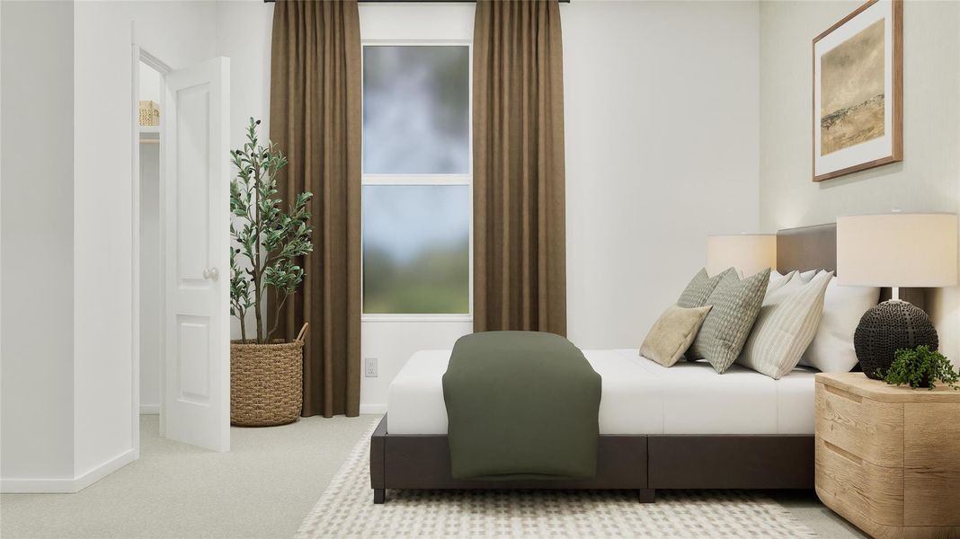 Furnished interior view inside a new home in Woodfield Preserve, Georgetown (Image 16). Furnished interior view inside a new home in Woodfield Preserve, Georgetown (Image 16).