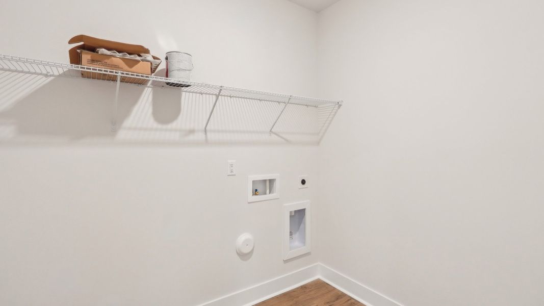 Representative unfurnished interior of a home built from the Magnolia by D.R. Horton in Westport, York (Image 29).