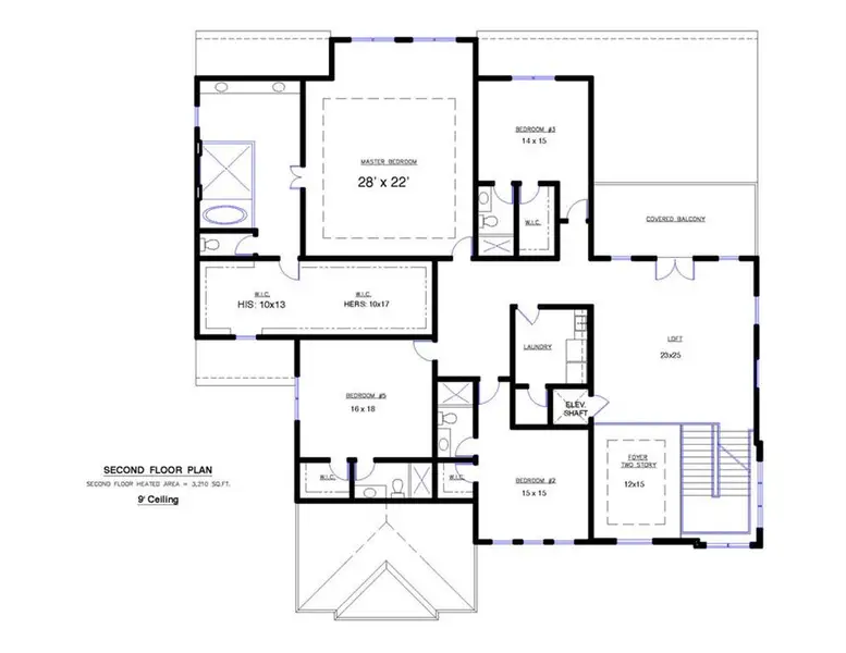 2D floor plan layout of this home in , Marietta, GA (Image 5).