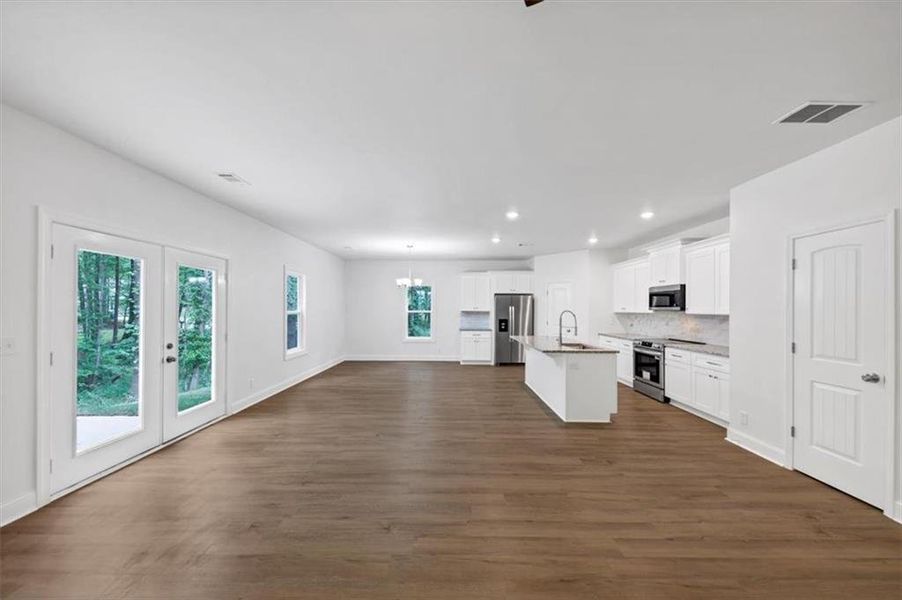 Spacious, unfurnished interior of a new home in , Hiram (Image 18). Spacious, unfurnished interior of a new home in , Hiram (Image 18).