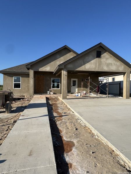 In-progress construction of a new home in , Eagle Pass, TX (Image 2). In-progress construction of a new home in , Eagle Pass, TX (Image 2).